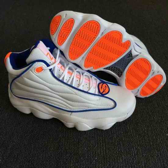 Air Jordan 13.5 Men Shoes White Orange